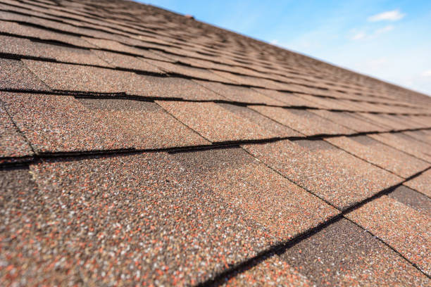 High-quality asphalt shingles providing durability, weather resistance, and aesthetic appeal for residential and commercial roofs.