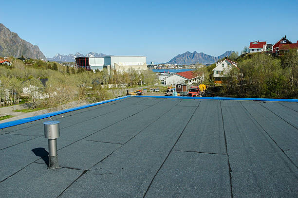 Professional flat roof services, including installation, repair, and maintenance.