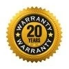 Expert roofing services with a 20 year warranty providing long-lasting protection and peace of mind.